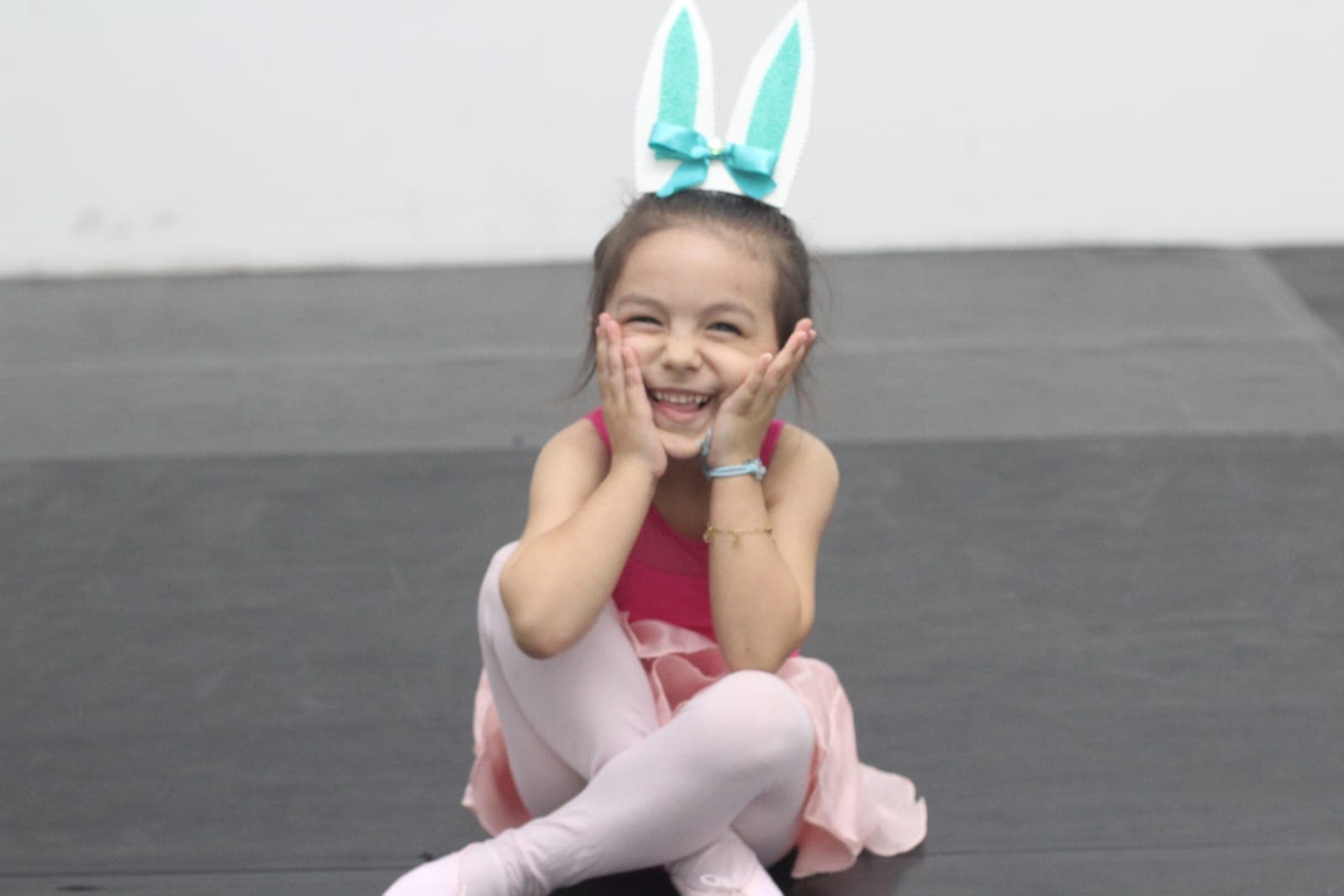 Aula de ballet ou brincadeira?